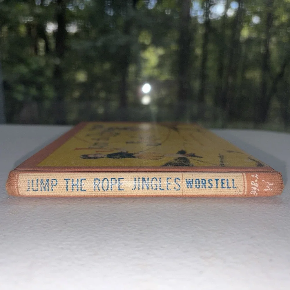 JUMP THE ROPE JINGLES VINTAGE 1961 HARDCOVER 1ST EDITION Emma Vietor Worstell
